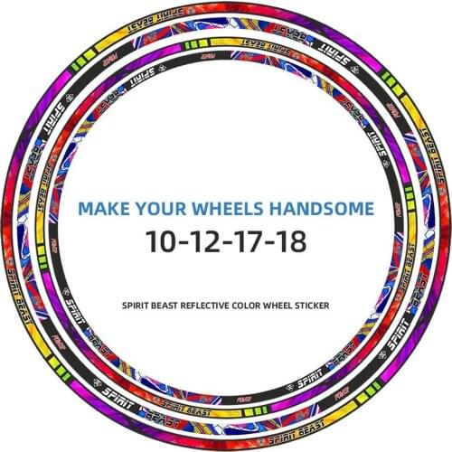 10/12/17/18inch Motorcycle Wheel Tire Stickers Reflective Rim Tape Rims Protector Strip For BMW Honda Suzuki Kawasaki Yamaha KTM