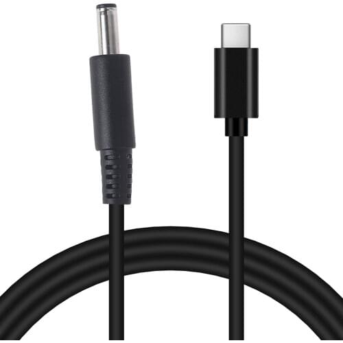 For Dell 1.5m USB Type C PD Charger Laptop Power Adapter Converter 65W 20V to 4.5x3.0 DC Jack Plug Charging Cable Cord