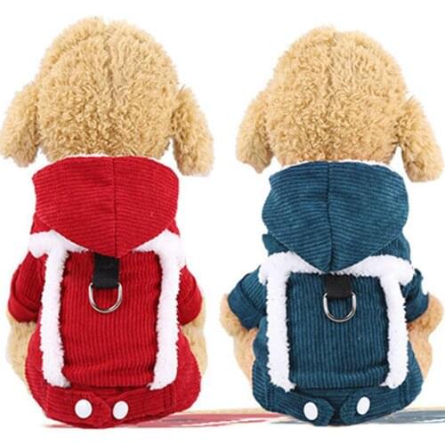 Winter Dog Coat Jacket French Bulldog Warm Pet Clothes Puppy Cat Chihuahua Clothes For Small Meduim Large Dogs Vest Reversible