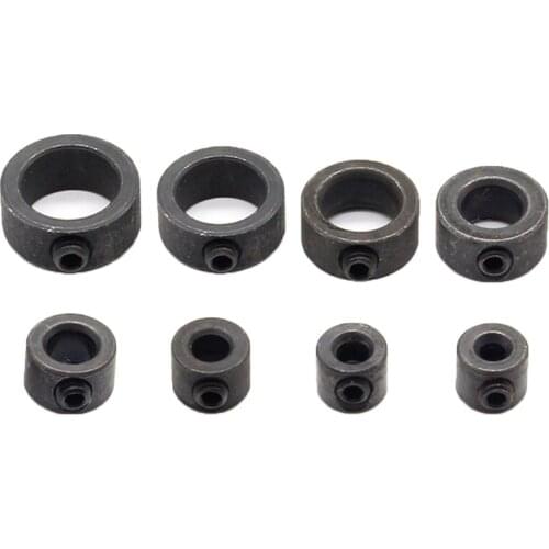 8Pcs/Set Bit Limit Ring 3/4/5/6/8/10/12/16mm Twist Drill Locating Ring Wood Drilling Depth Locator Device