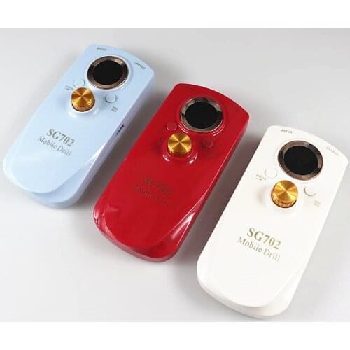 Nail Drill Machine 35000 RPM Portable Rechargeable Nail Drill Pen Apparatus for Manicure Nail Gel Polisher With Full LCD Display