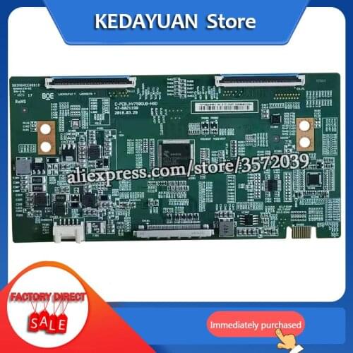 Free shipping 100% test working for HV750QUB-N9D logic board C-PCB_HV750QUB-N9D 47-6021199