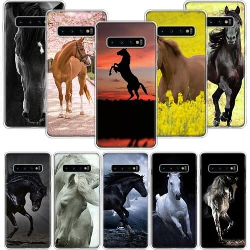 Horse Galloping Horse Phone Case for Samsung Galaxy A51 A71 A50S A20E A30 A40 A70S A10S A01 A21 A41 A52 A20S A6 A7 A8 A9 Cover
