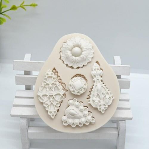 Luyou 1pc Gem Resin Molds Silicone Cake Molds ,Tools For Cakes, Cake Decorating Tools Pastry Kitchen Baking Accessories FM390