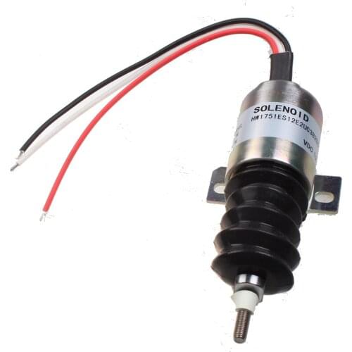 Holdwell Shut Down Solenoid SA-3978 1751ES-12E2UC3B2S5 for Woodward 12V 3 Wires