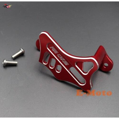 RED CNC Rear Brake Caliper Guard Protector Cover For Honda CR125R 250R 450R Pit Bike new E-Moto