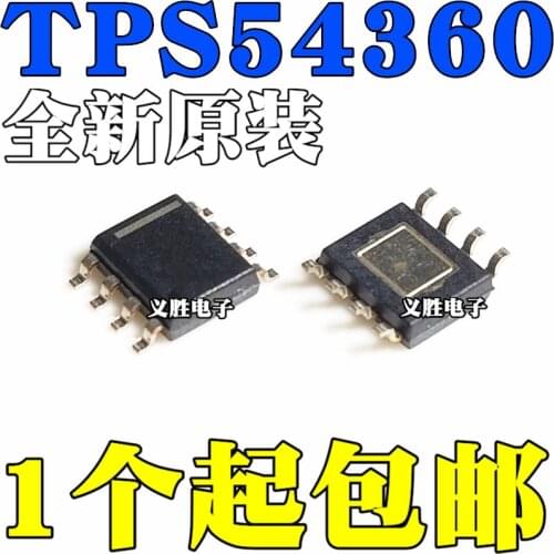 New and original TPS54360DDAR SOP8 60V Inputting3A 0 v input 3 a step-down converter IC, switching voltage stabilizer chips