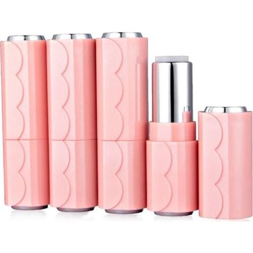 10 Pcs/lot Empty Lipstick Tubes High-Grade Round Wave Lipstick Container 12.1mm Inner Diameter