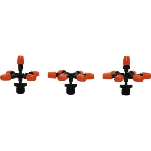 Agriculture Mist Nozzle with 1/2 Inch Male Thread Adjustable Greenhouse Irrigation Sprinkler Garden Spray nozzle 1 Pcs