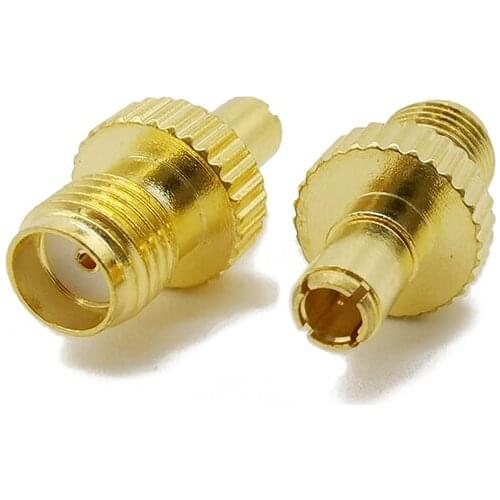 RF Adapter SMA Female Jack to TS9 Male Plug RF Coax Converter USB Modem Antenna SMA Female to TS9 Male Adapter Gold Plated