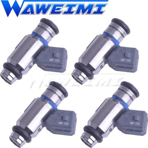 WAWEIMI 4x 850cc Fuel Injector Nozzle IWP-220 For Fiat Idea MOTOR E-TORQ 1.8 16V 2010 IWP220