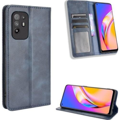 For OPPO Reno 5Z 5G Case Luxury Leather Back Cover Case For OPPO Reno 5Z Reno5Z 5G Case Flip Protective Phone Bag
