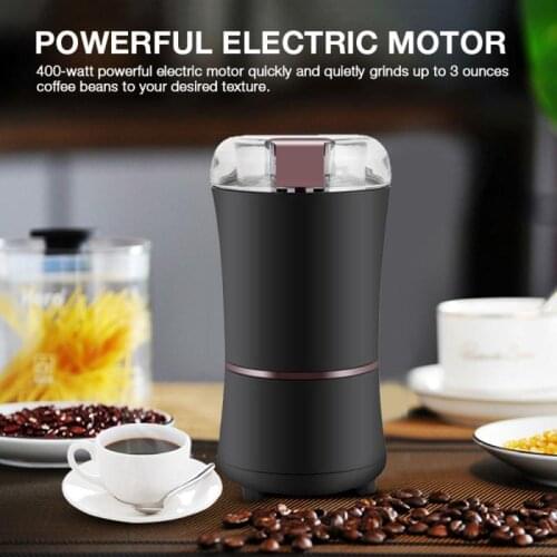 400W Electric Coffee Grinder Beans Spices Nuts Grinding Machine with Spice Nuts Seeds Coffee Bean Grinder Machine