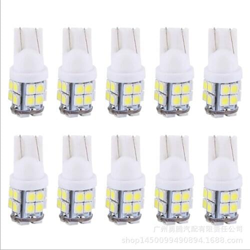 Car Led Bulb 3528 20smd W5w 12v Stroke Light Reading Light Door Light License Plate Light LED Replacement Bulbs