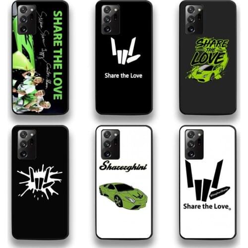 Stephen Sharer Share The Love Phone Case For Samsung Galaxy Note20 ultra 7 8 9 10 Plus lite M51 M21 M31 J8 2018 Prime