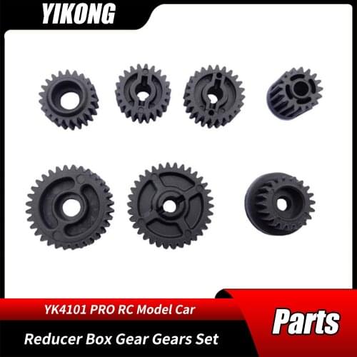 RC Car Parts 1/10 YK YIKONG YK4101PRO Remote Control Crawler Model Cars Original Accessories Reducer Box Gear Gears Set 13018