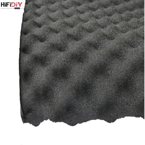 HIFIDIY LIVE 3CM Acoustic insulation material sound-absorbing cotton black Foam SoundProofing sponge width 1m *length 0.2~1.5m