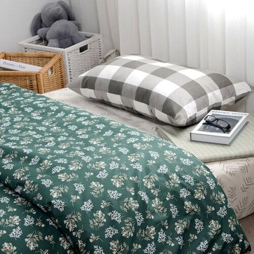 40s Cotton bed fabric Printed Floral Cotton Quilting for DIY Cotton Dress Quilting Material 2.35m width