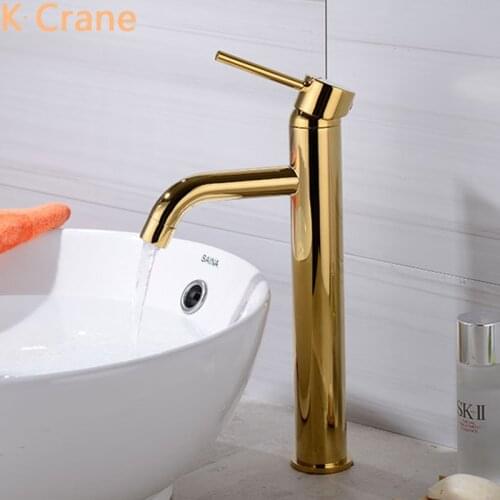 K·Crane Gold Bath Faucets
