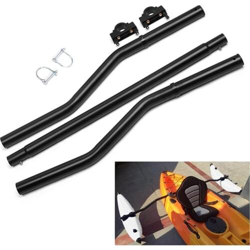 Kayak Floats Stabilizing Rod Sidekick Arms Rod Kayak Accessories for Kayak Boat Fishing Float Stabilizer System Kit