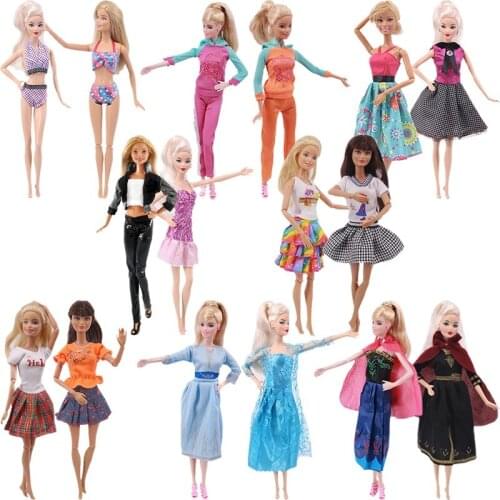 2 Pieces Doll Clothes Doll Siuts/Skirts Fit 11.5 Inch Babies Baby Doll Beautiful Skirts/Suits Daily Life Necessity For Our Child