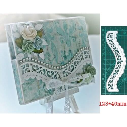 Metal Die Cut Wave Stripe Border Crafts Die Mould Stencil For DIY Scrapbooking Paper/photo Cards Embossing Cutting Dies