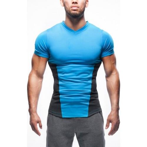 Men T-Shirt 2017 New Fashion Summer O-Neck Casual Short Sleeve Slim Solid Color T-Shirt 002