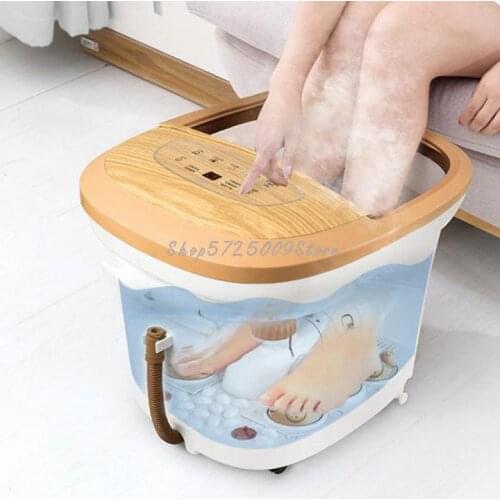 Footbath Fully Automatic Household Footbath Electric Massage Foot Soak Basin Wu Xin Same Style Foot Soaking Bucket Artifact