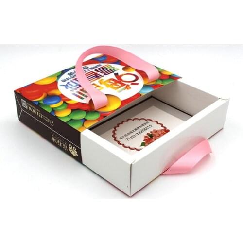 Custom luxury paper drawer corrugated jewelry packaging gift box, Luxury rose packaging box with magnet closer ---PX10354