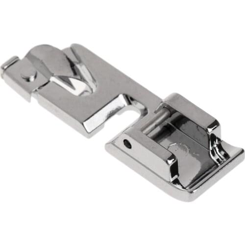 Metal Rolled Hem Foot Rolled Hem Curling Presser Foot Feet Fit for Brother Singer Janome Domestic Sewing Machine Home Supplies