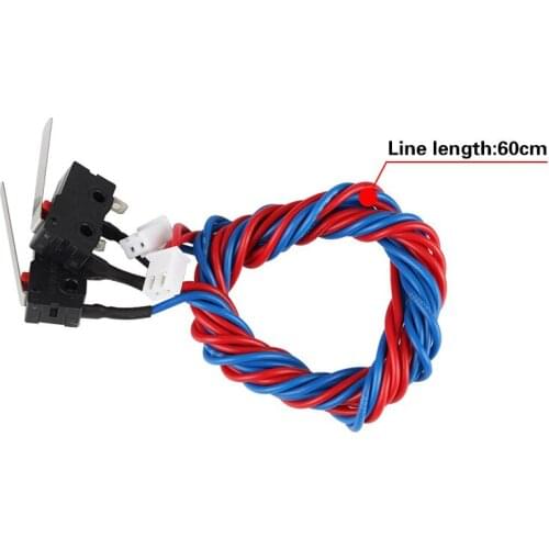 Extended Limit Switch Kit with Cable Endstop HX2.54 Connector for 3D Printer Ultimaker 2 NK-Shopping