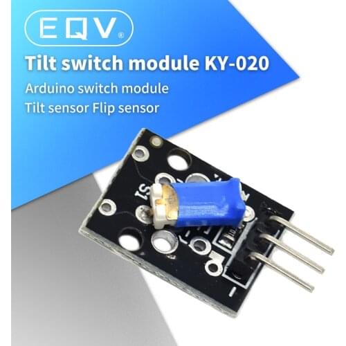 1PCS 3pin KY-020 3.3-5V Standard Tilt Switch Sensor Module For Arduino
