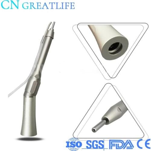 Dental Implant Surgical Operating Contra Angle Handpiece 20 Degree Surgical Straight Handpiece Low Speed Straight Handpiece