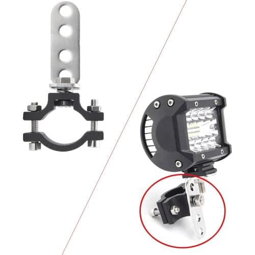Fixing Mount Bracket Tube Clamps for LED Work Light Car and Motorcycle Spotlight Bracket