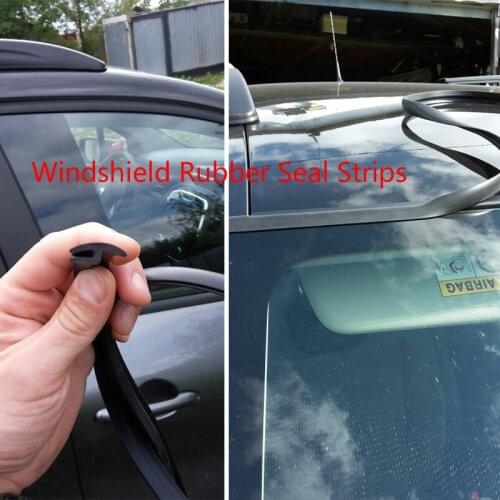 Car Dashboard Sealing Strips Windshield Sound Rubber Strip for Ford Focus 2 Fiesta Ranger Fusion Mondeo Kuga Suzuki Swift Jimny