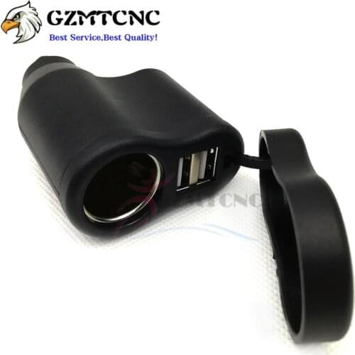 USB Charge Port Cigarette Lighter Adapter for Ducati MTS1200 748 848 996 999 1098 1198 BMW F800R R1200RT R1200GS K1200R K1300R