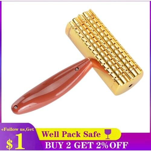 SHARE HO Gold Moxibustion Stick Chinese Heating Therapy Guasha Treatment Massage Moxa Rolls Burner Acupuntura Health Points