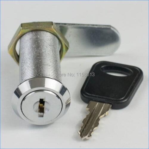 10 pieces 40mm widely used keyed alike long cylinder mailbox toolbox drawer cam lock