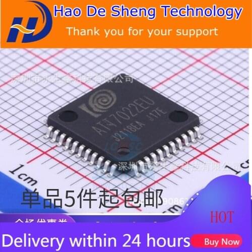 10PCS/LOT ATT7022EU ATT7022 QFP-44 Electric Energy Measurement IC New Original In Stock
