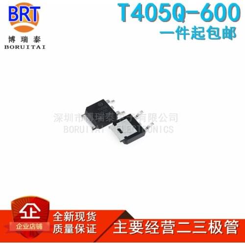 10pcs/lot New T405-600B TO-252 T405-600 405-600B Triac 4 Amp 600 Volt fast delivery