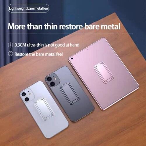 3 In 1 Magnetic Mobile Phone Holders Stands Desk Used As A Ring Holder Adjustable Stable Adsorption Zinc Alloy Adjustable