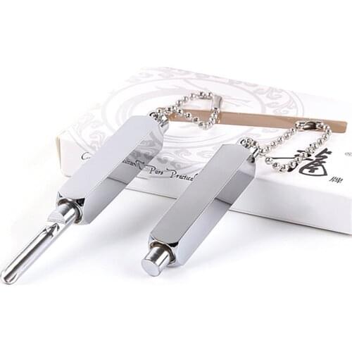 Keychain Tobacco Micro-tuning Shovel Mini Metal Spoon Medicine Bottle Use Sniffer Snorter Snuff Powder Smoking Accessories