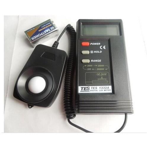 Fast arrival TES1332A Digital Light Meter 200/2000/20000/200000 Lux