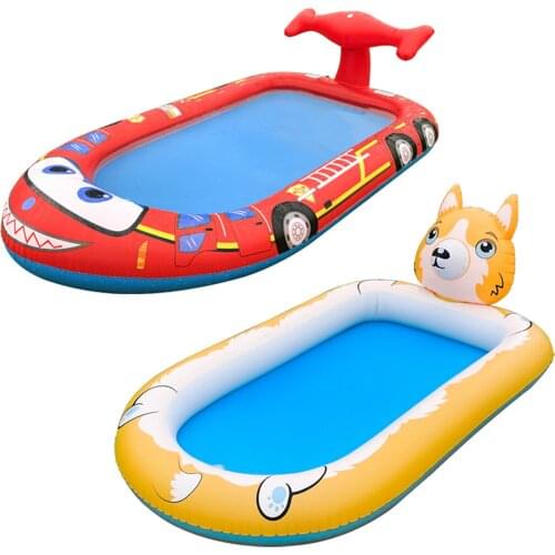 Childrens Sprinkler Mat Outdoor Lawn Water Toys PVC Sprinkler Mat Inflatable Sprinkler Kid Toy Outdoor Toy