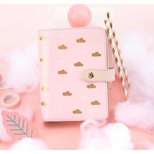 Kinbor Dream Xiaoyun A6 Loose-Leaf Hand Notebook Multi-Function Notepad Snap Loose-Leaf Binder Student Notebook