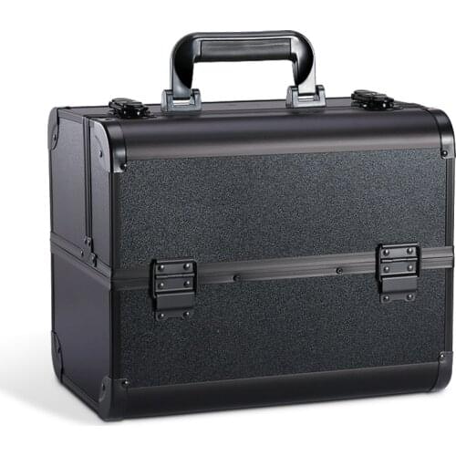 Cosmetic Case Portable Large-Capacity Cosmetics Storage Box Nail Beauty Eyelash Beauty Tattoo Toolbox Household