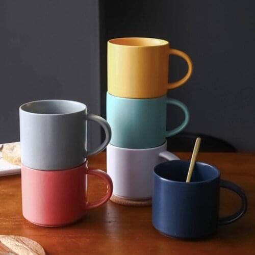 Lovely Nordic Mug Creative Ceramic Water Milk Tea Coffee Yogurt Mug Best Cup House Gift For Man Women Home