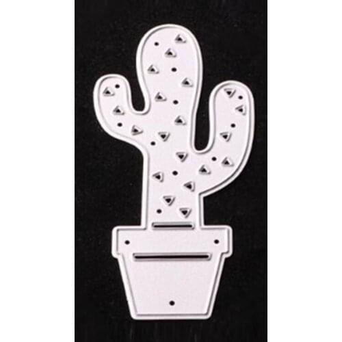 SCD185 Cactus Metal Cutting Dies For Scrapbooking Stencils DIY Photo Album Cards Decoration Embossing Folder Craft Die Cutter