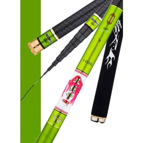 Power Hand Pole Super Light Ultra Hard Fishing Rod Telescopic Fishing Stick Carbon Canne a Peche Fishing Equipments Olta Pesca