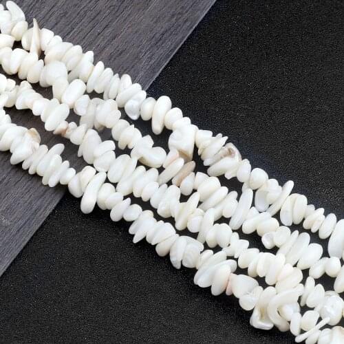 Natural Freshwater Shell Scrap Beads Wholesale Irregular Loose Chips Mother of Pearl For DIY Handmade Jewelry Bracelet Making